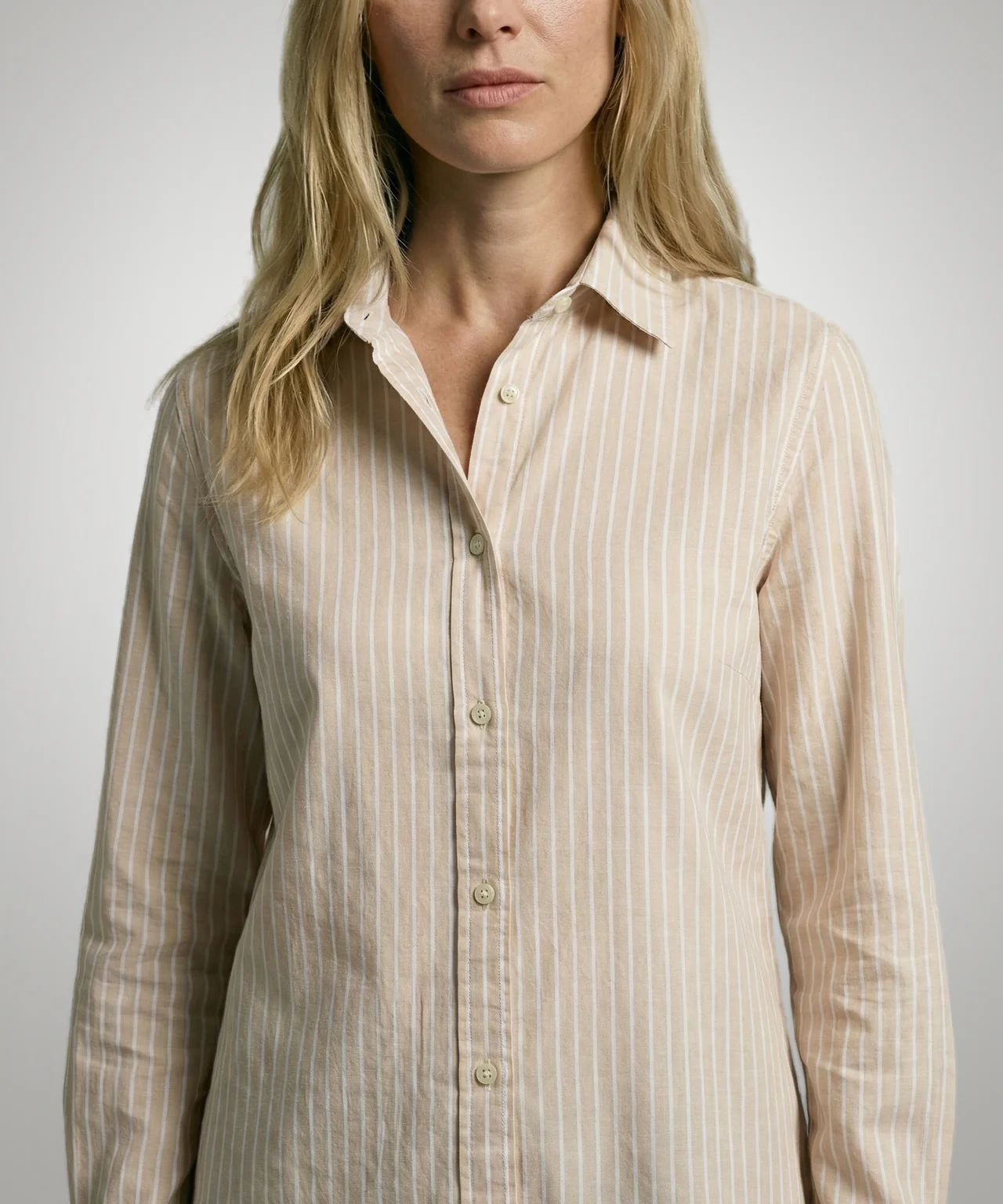 Blouse Katoen Linnen Streep | Kit - Image 5
