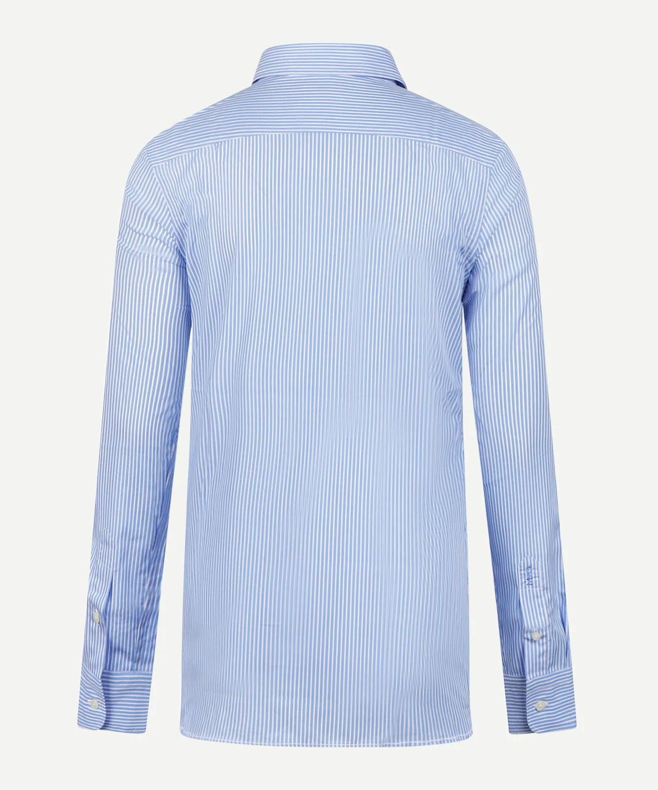 Blouse Poplin Streep | Light Blue - Image 4