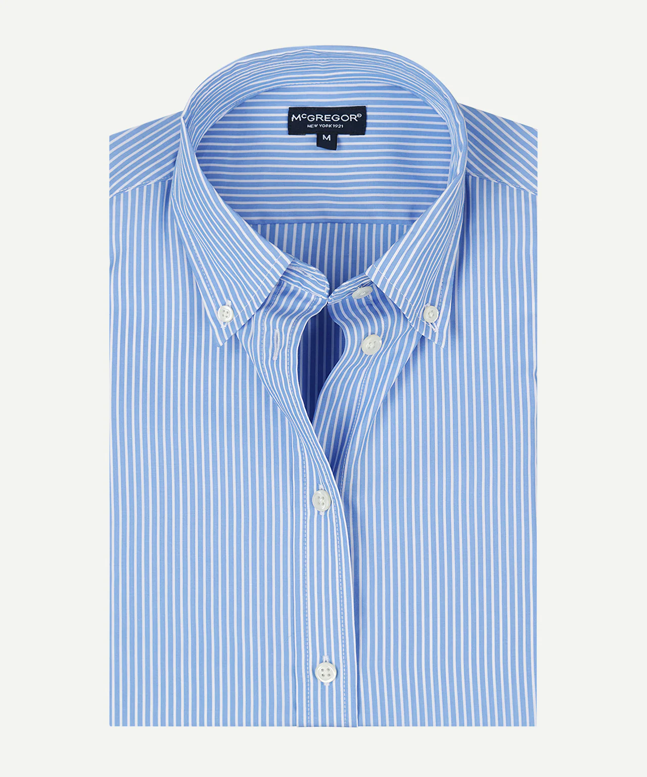 Blouse Poplin Streep | Light Blue - Image 7
