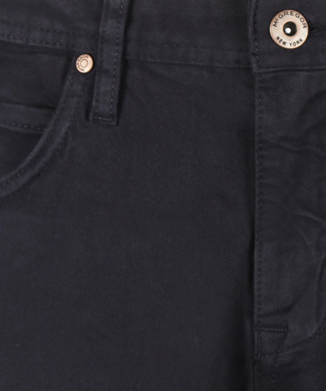 Broek Five Pocket Garment Dyed | Navy - Image 5