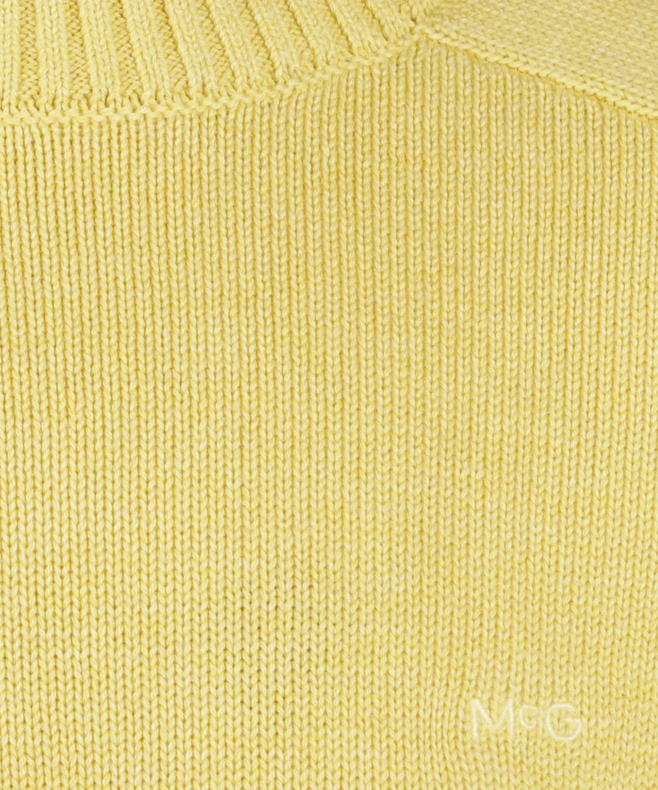 Trui Katoen Ronde Hals | Light Yellow - Image 6