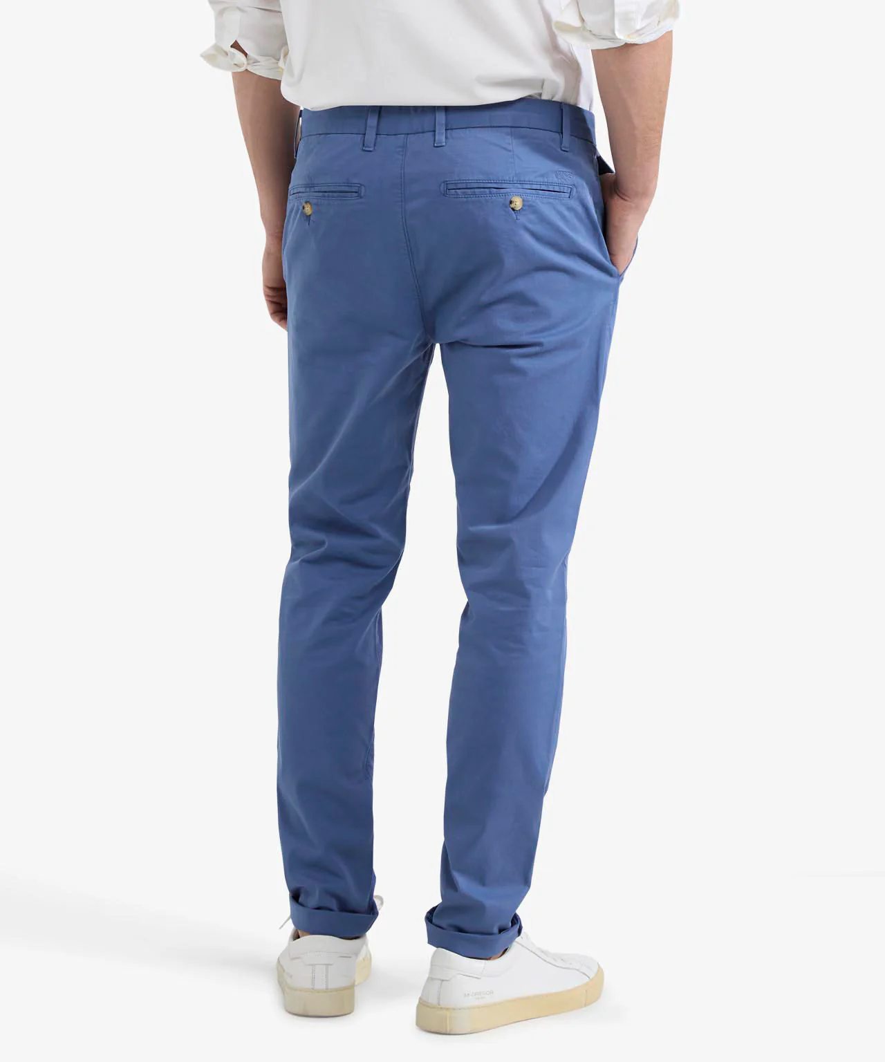 Chino Garment Dyed Modern Fit | Vintage Blue - Image 4