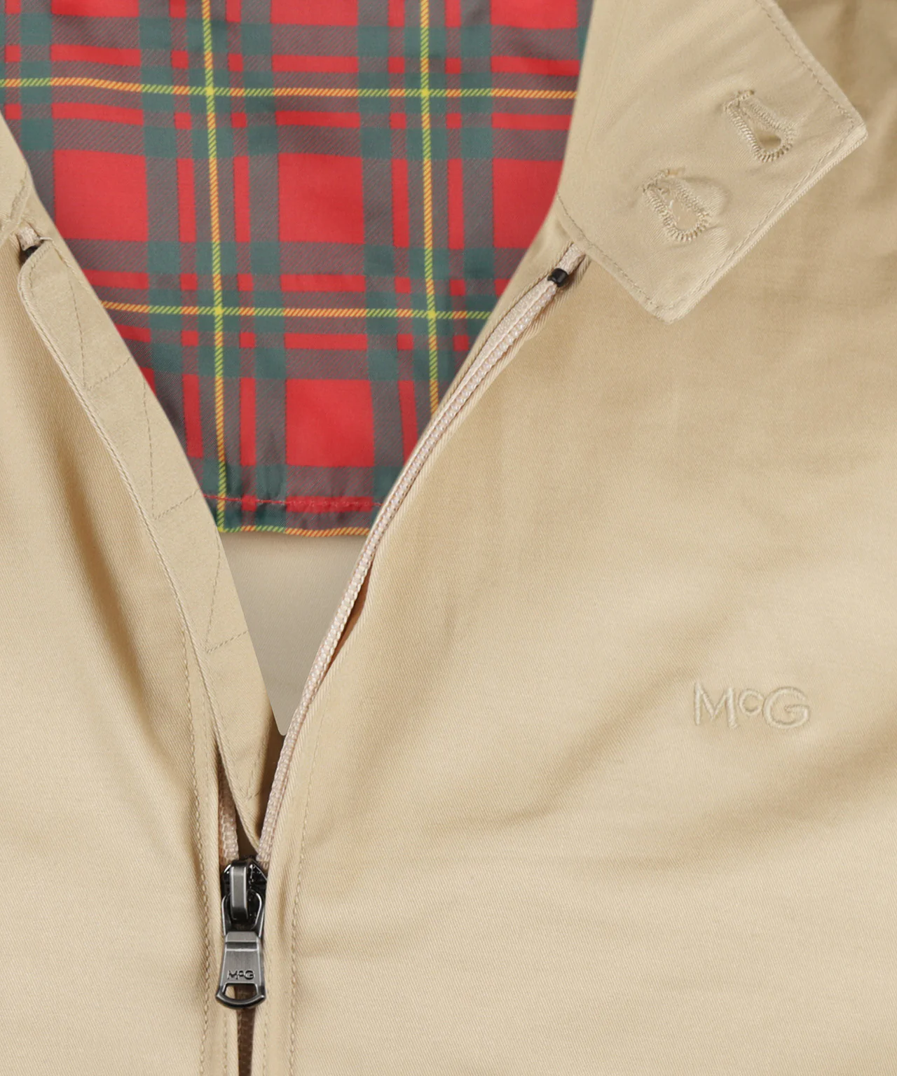 Classic Bomber Jacket | Beige - Image 6