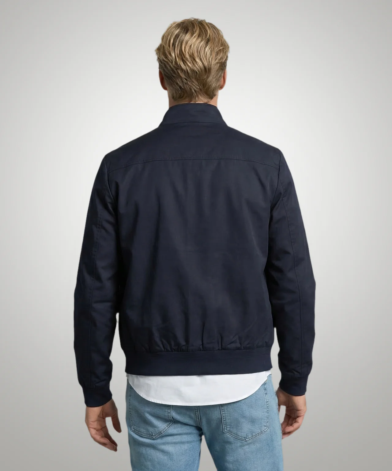 Classic Bomber Jacket | Navy - Image 3