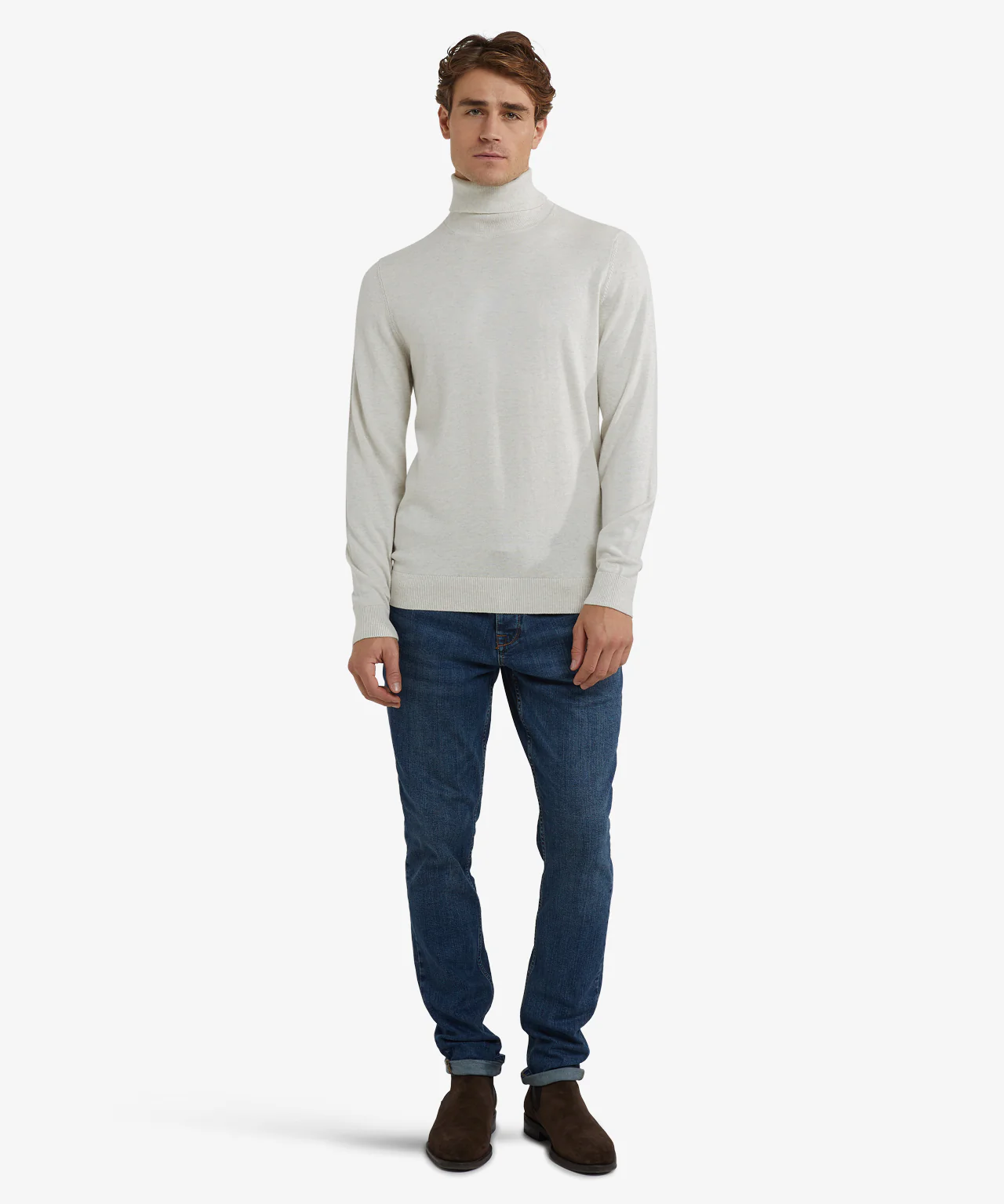 Coltrui Katoen Merinowol | Off White - Image 3