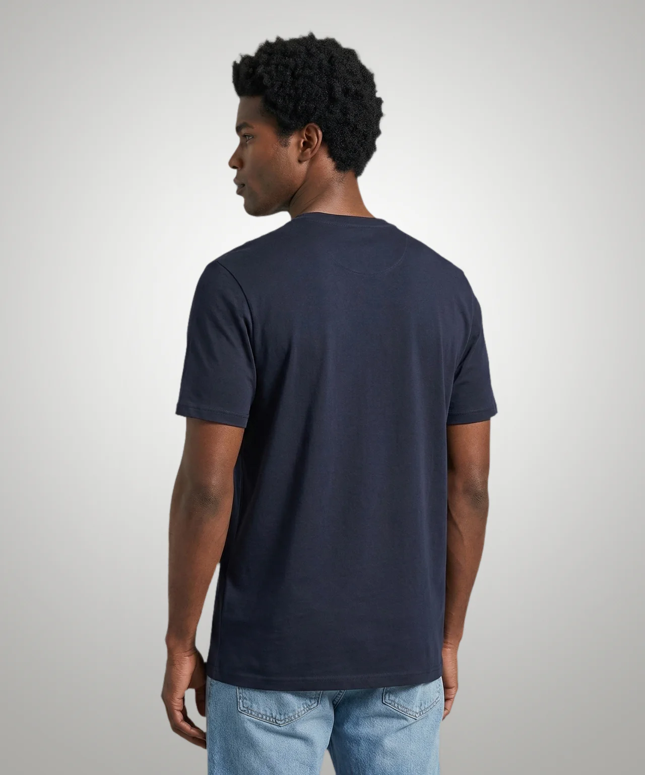 Essential Logo T-Shirt | Navy - Image 3
