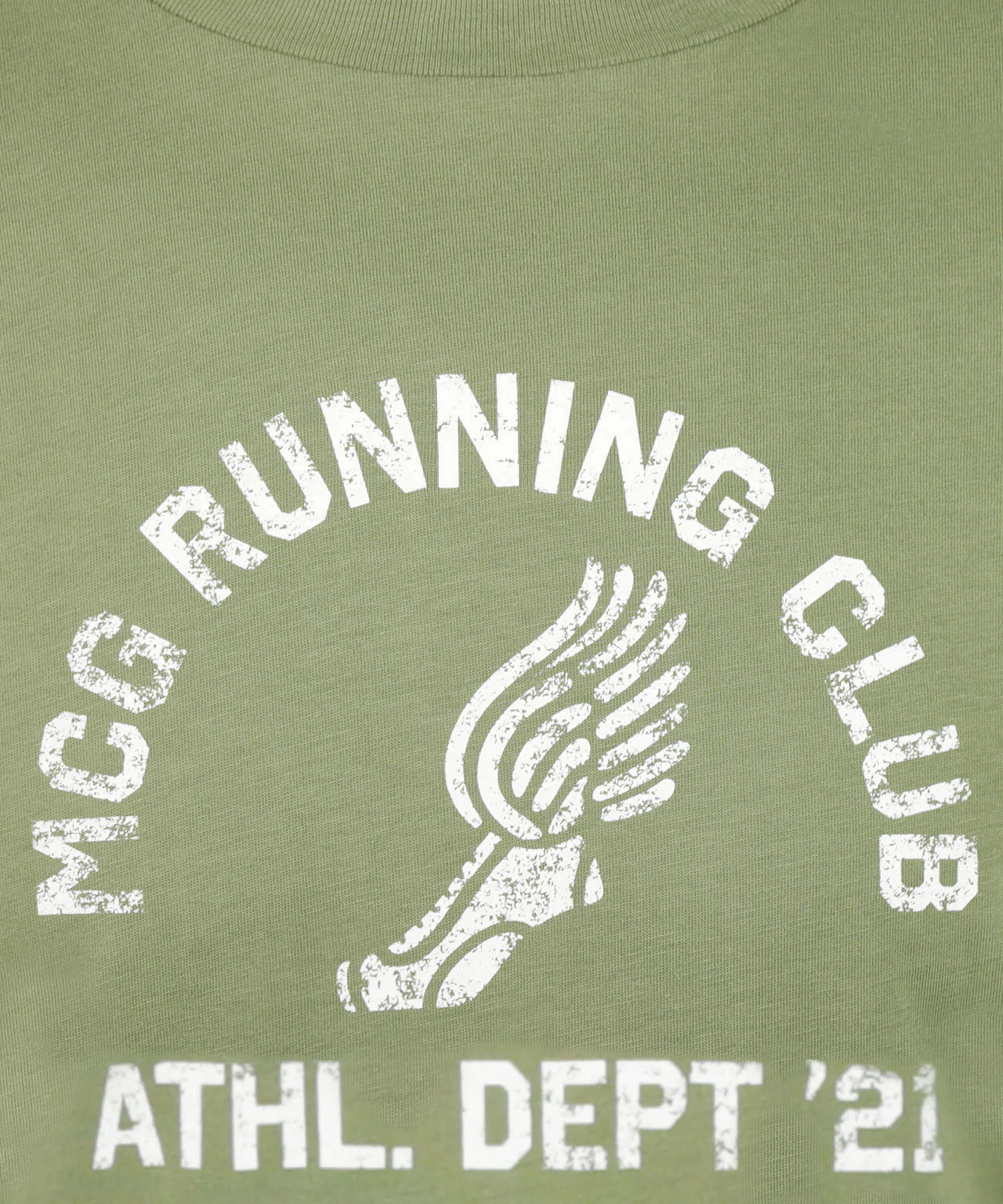 Graphic T-Shirt | Light Olive - Image 6