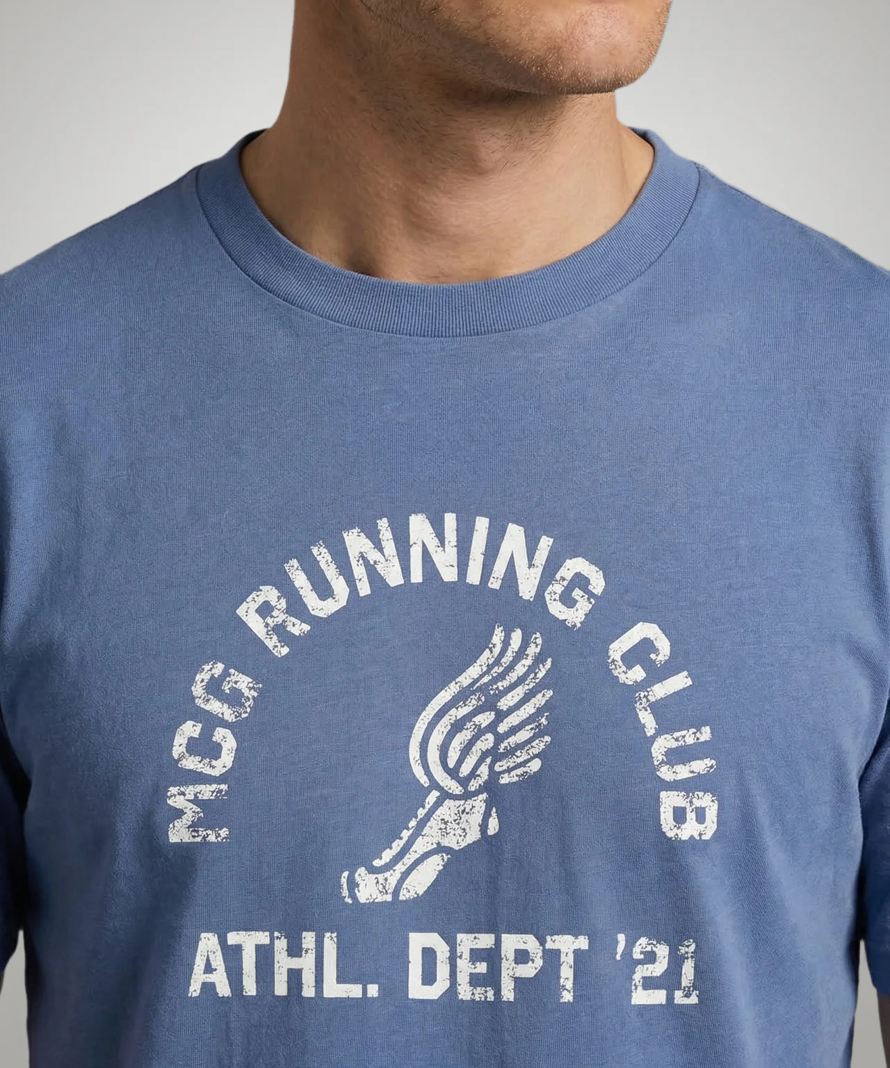 Graphic T-Shirt | Vintage Blue - Image 5