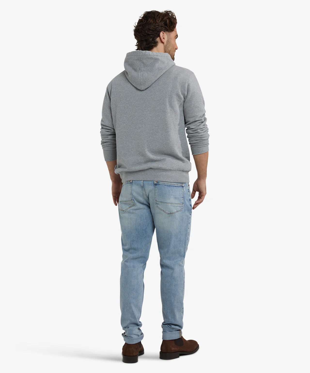 Hoody Graphic 21 | Medium Grey Melange - Image 5