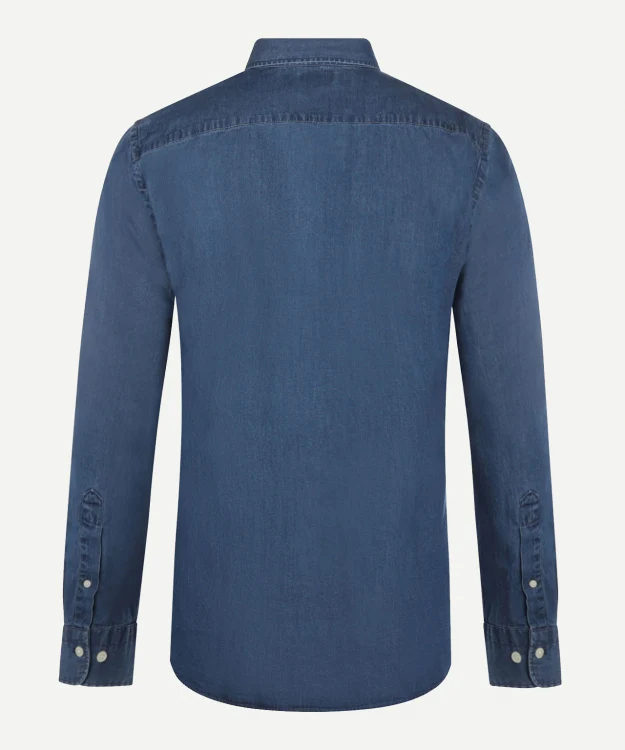 Overhemd Denimlook | Medium Blue - Image 4