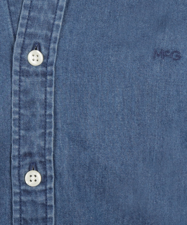 Overhemd Denimlook | Medium Blue - Image 6