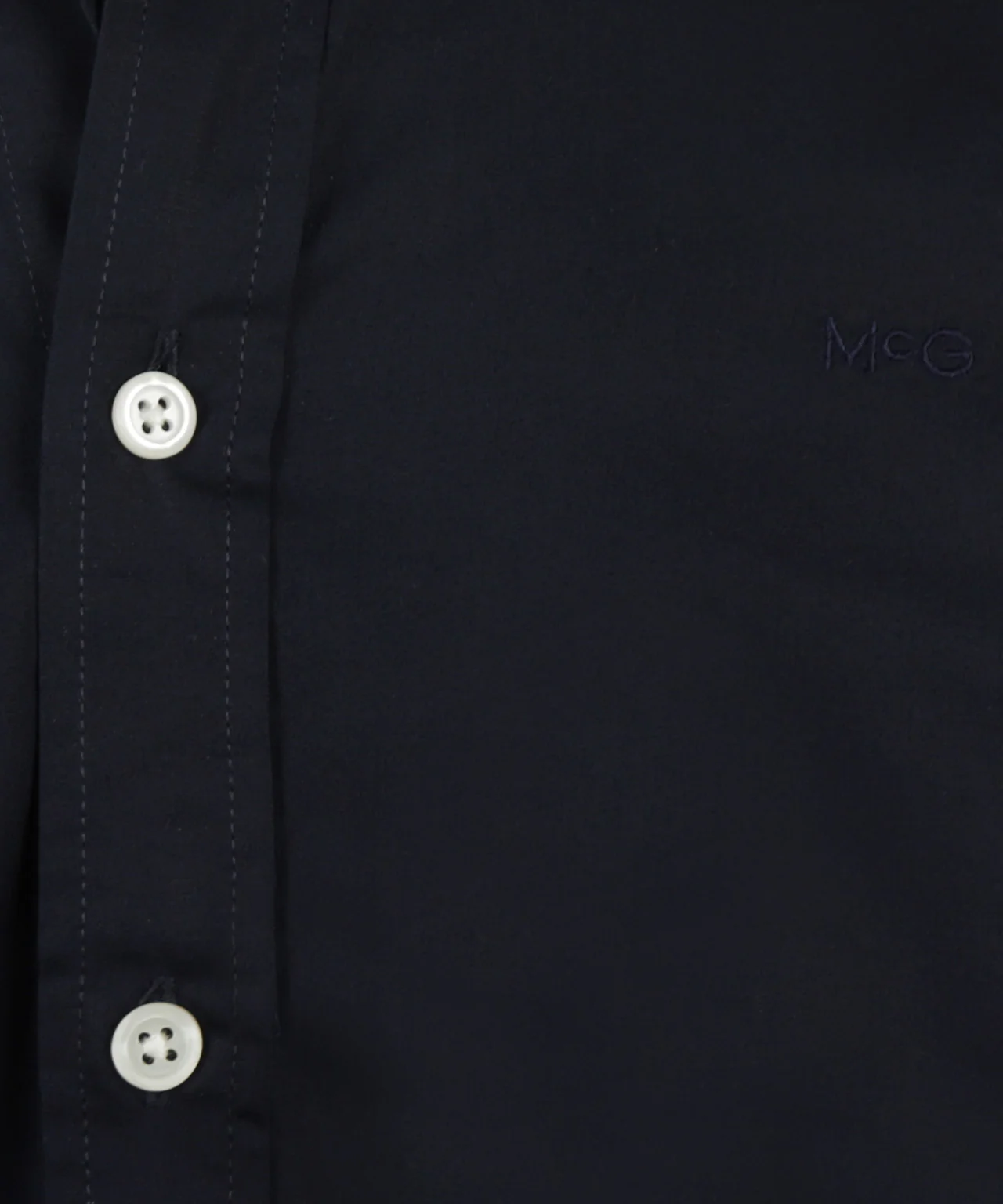 Overhemd Poplin | Navy - Image 6