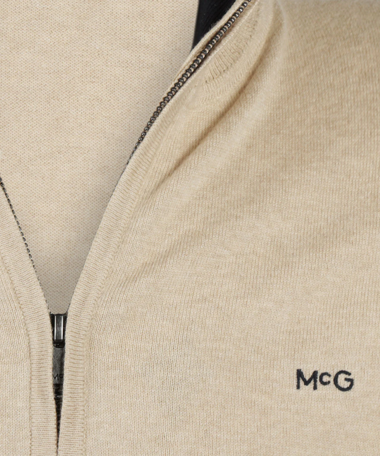 Ritsvest Katoen Cashmere | Sand - Image 6
