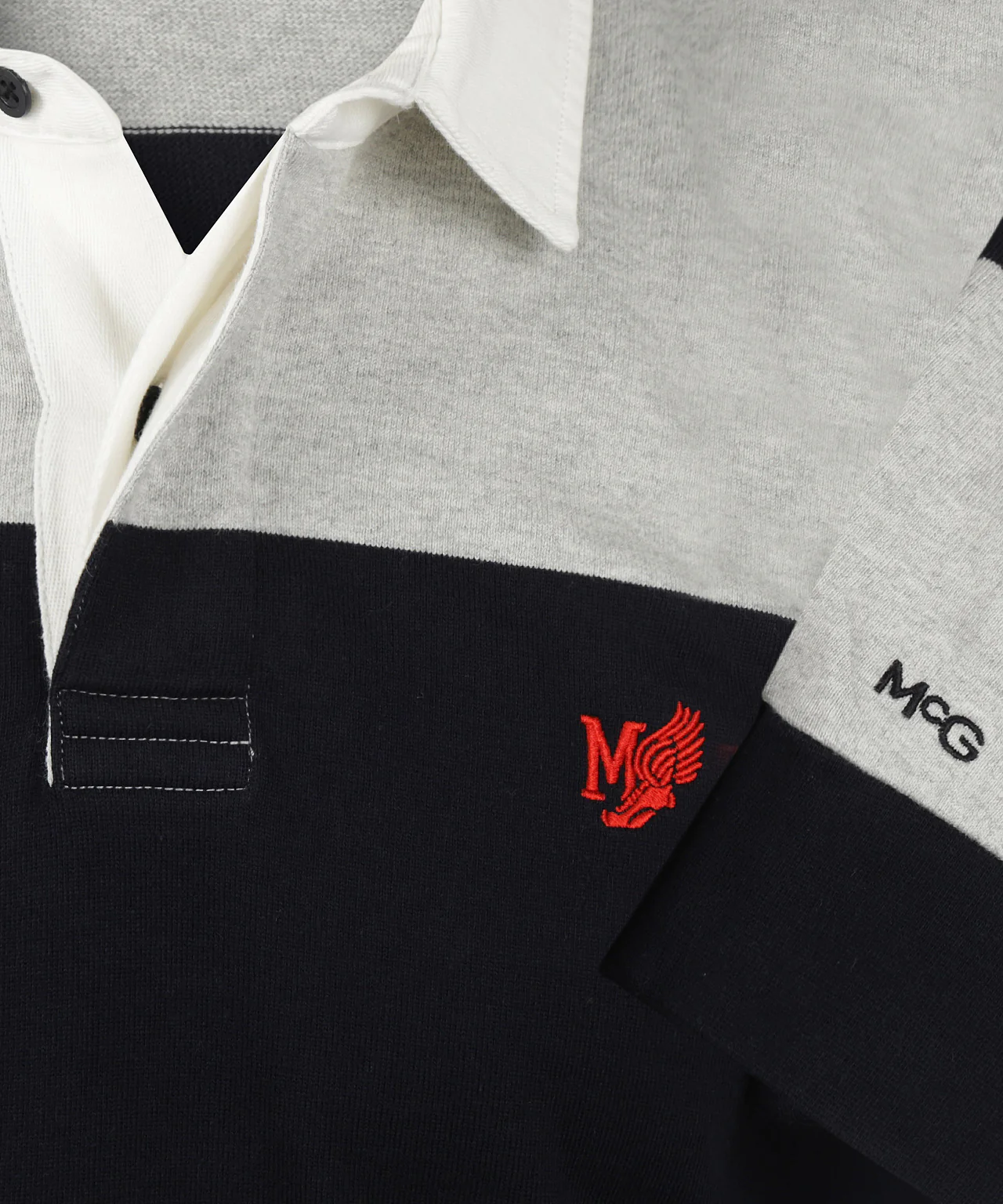 Rugbytrui Streep | Medium Grey Melange - Image 6