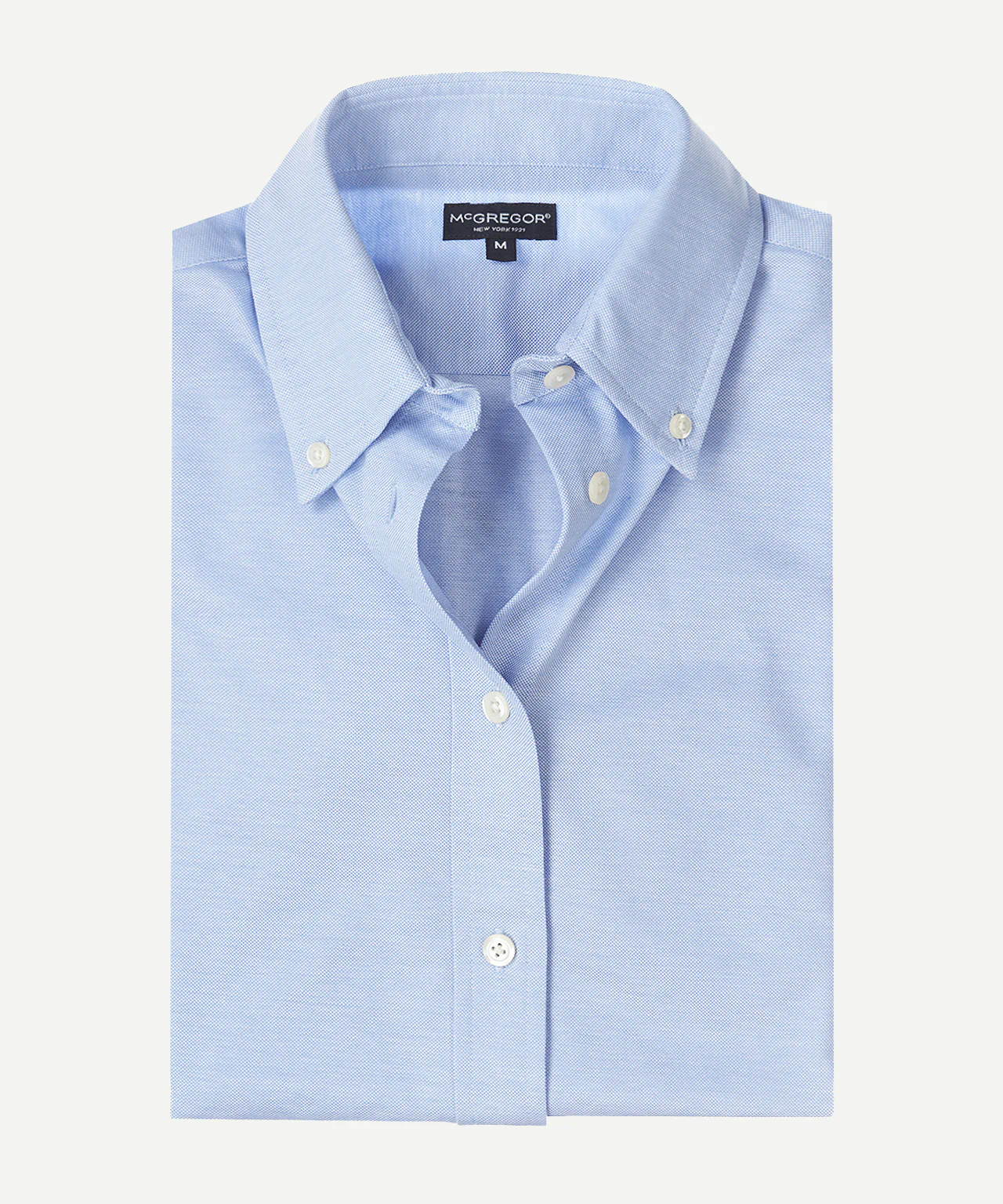 Blouse Stretch Piqué | Light Blue - Image 7