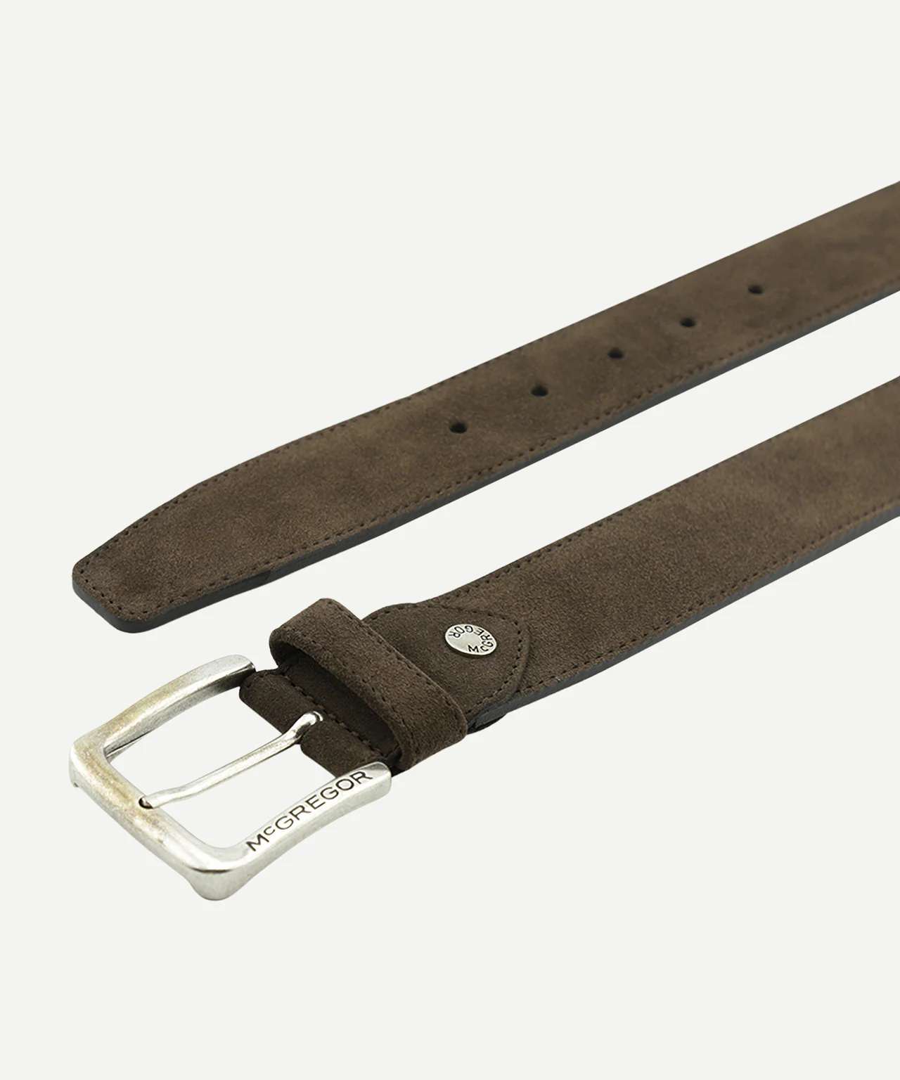 Suède leren riem | Dark Brown - Image 3