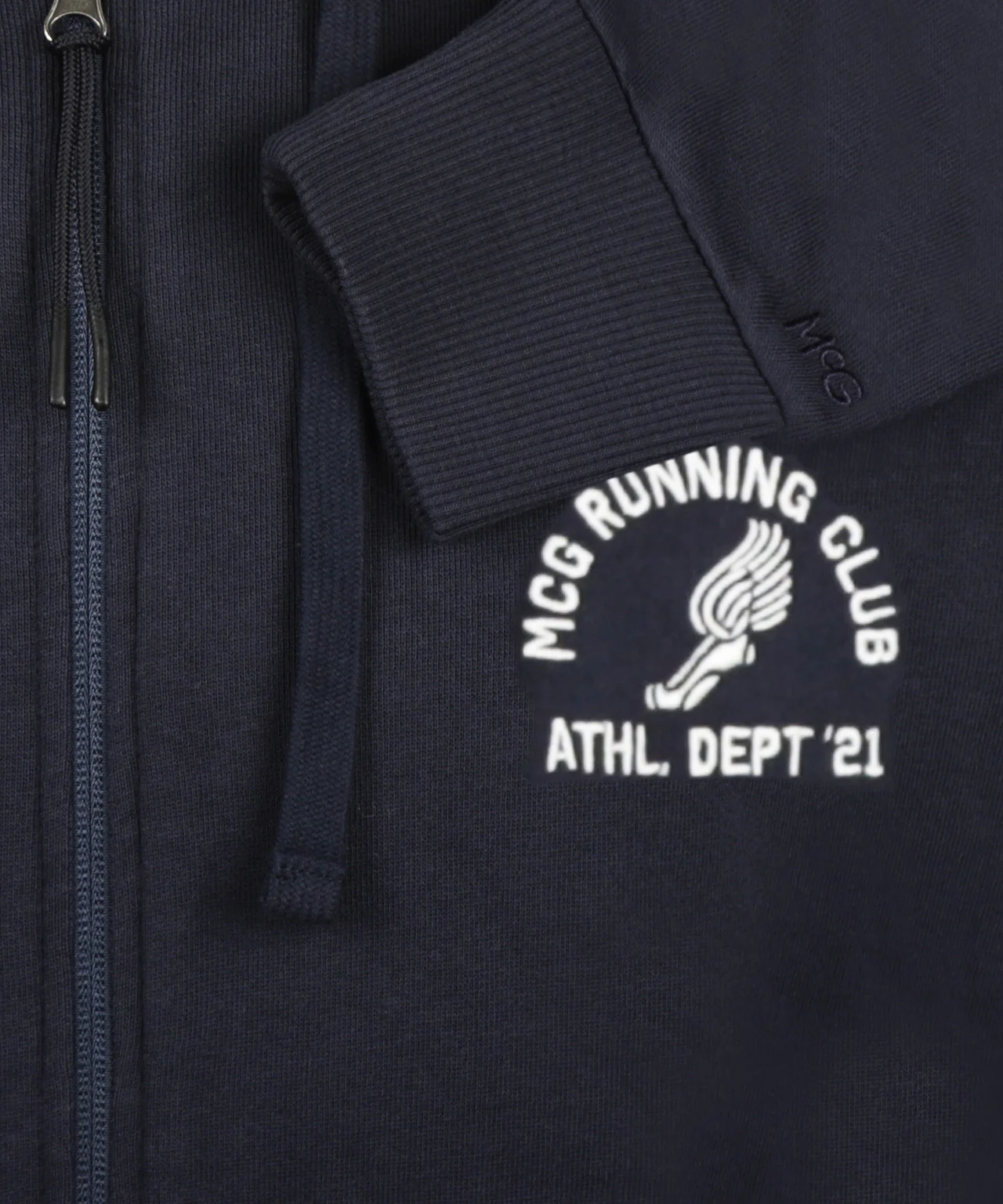 Zip Thru Hoody | Navy - Image 6